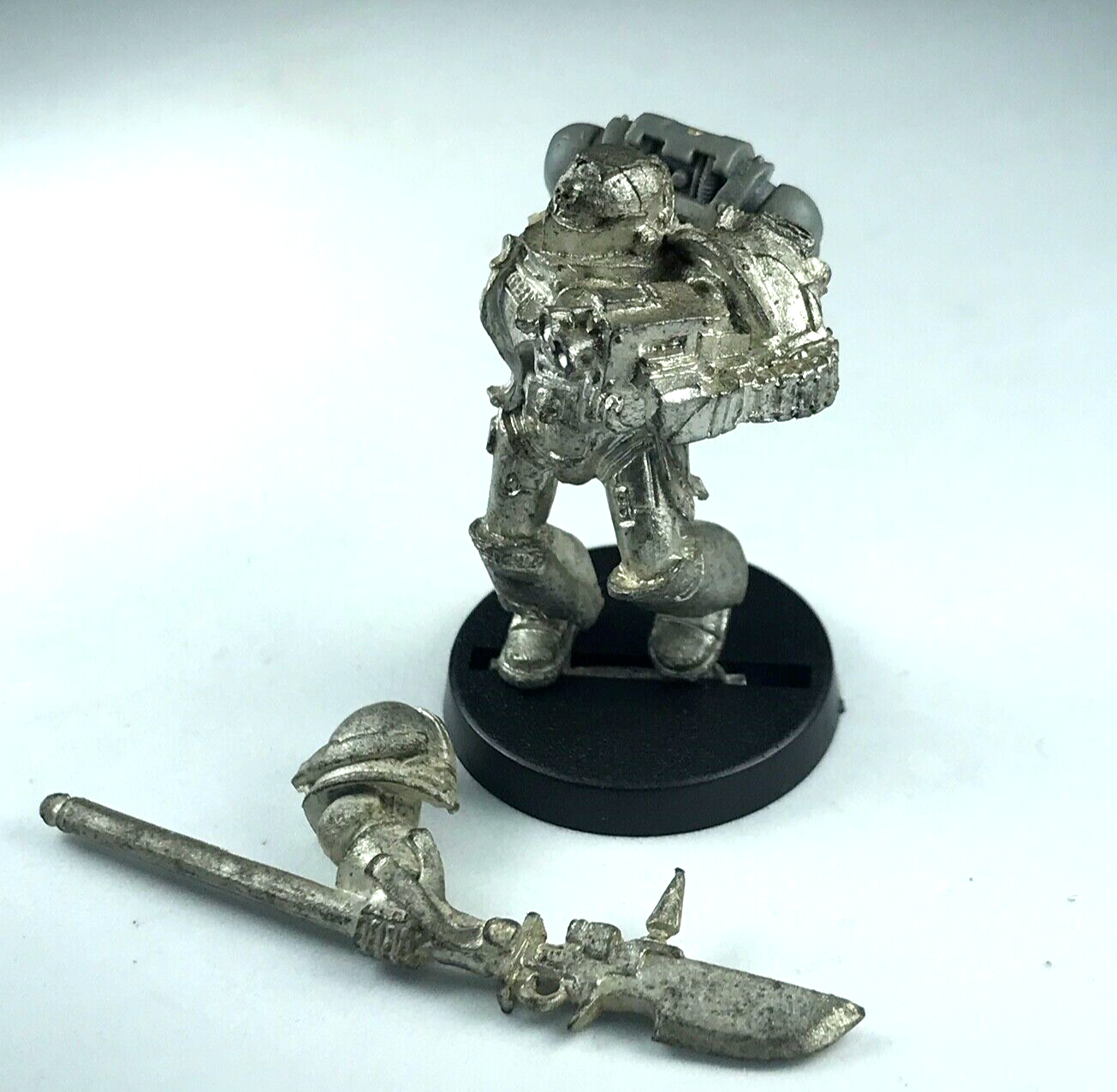 Classic Metal Grey Knight Space Marine - Warhammer 40K Games Workshop X3695
