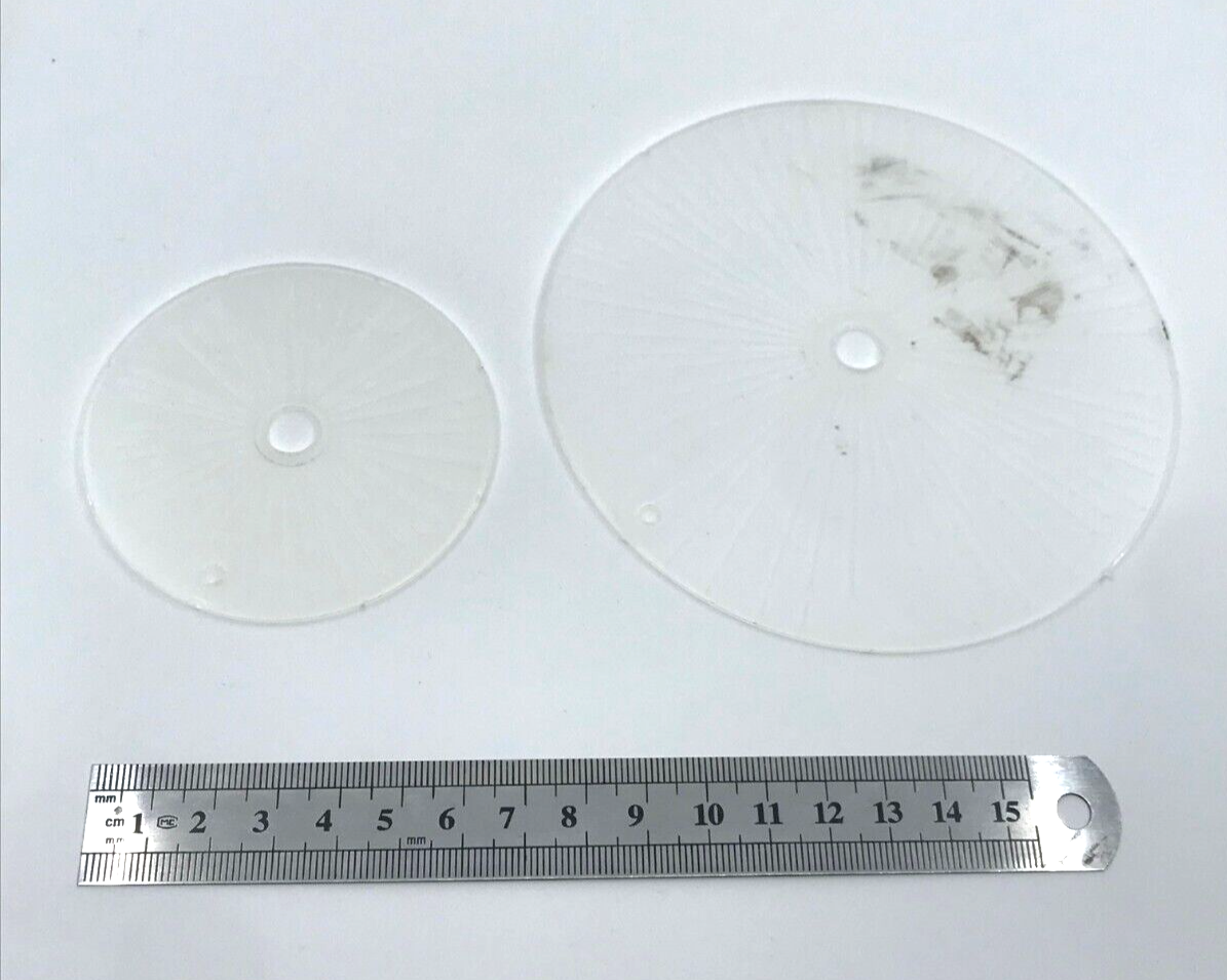 Heavy Weapon Blast Templates - Warhammer 40K / Fantasy Games Workshop Y100