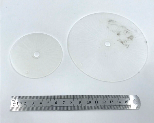 Heavy Weapon Blast Templates - Warhammer 40K / Fantasy Games Workshop Y100