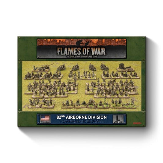 American 82nd Airborne Division Army - Late-War - Brand New - Flames of War