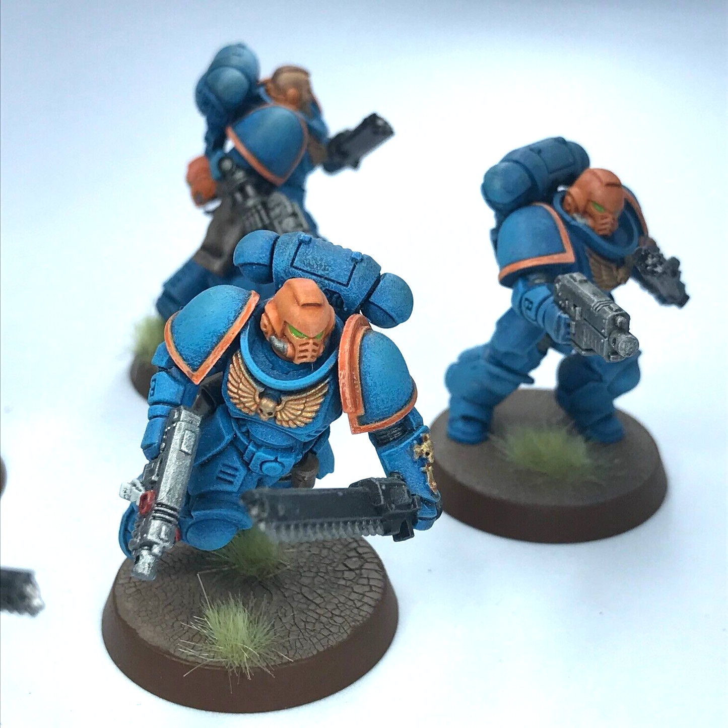 Space Marine Assault Intercessors - Painted - Warhammer 40K C3356