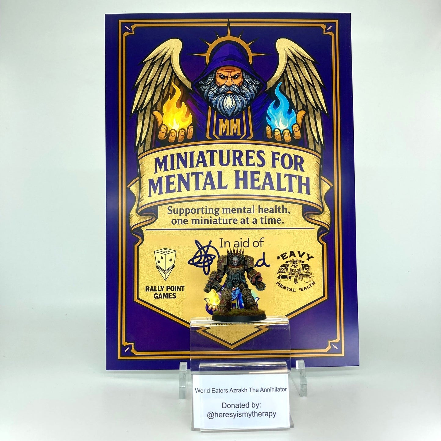 World Eaters Azrakh The Annihilator - Donated By Heresyismytherapy (MFMH)