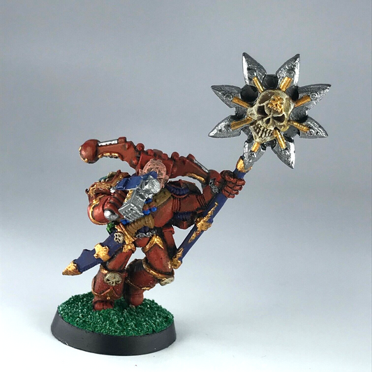 Khorne Icon Bearer Chaos Space Marines - Warhammer 40K Painted Metal X9200