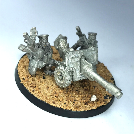 Classic Imperial Guard Mordian Lascannon Team Heavy Weapon - Warhammer 40K C3348
