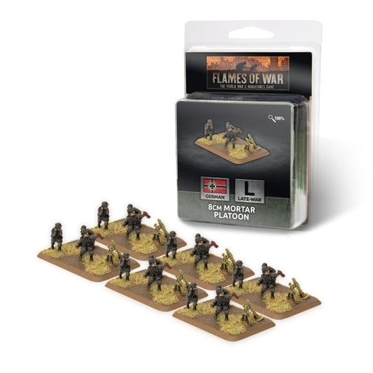 German 8cm Mortar Platoon - Late-War - Brand New - Flames of War