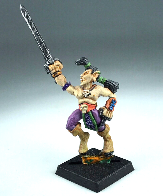 Classic Metal Dark Elf Elves Warrior - Citadel Warhammer Fantasy GW X3817