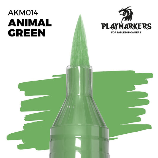 Animal Green - Playmarker - Brand New - Acrylic Paint Pens AK Interactive