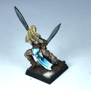 Classic Metal Wood Elves Elf War Dancer Wardancer - Warhammer Fantasy X6516
