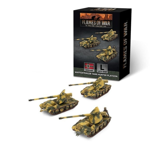 German Waffentrager Tank-Hunter Platoon - Late-War - Brand New - Flames of War