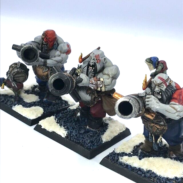 Classic Ogre Kingdoms Leadbelchers Unit - Painted - Warhammer Fantasy C96