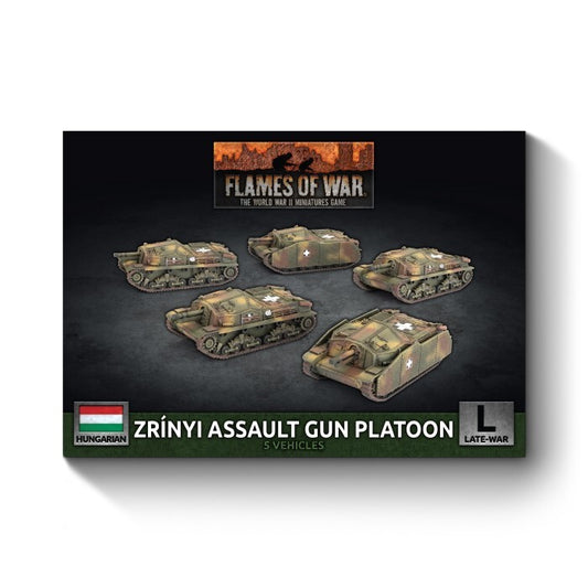 Zrinyi Assault Gun Platoon - Late-War - Brand New - Flames of War