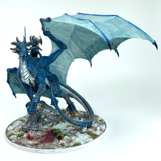 Vampire Lord Kitbash on Dragon - Warhammer Age of Sigmar Games Workshop (6)