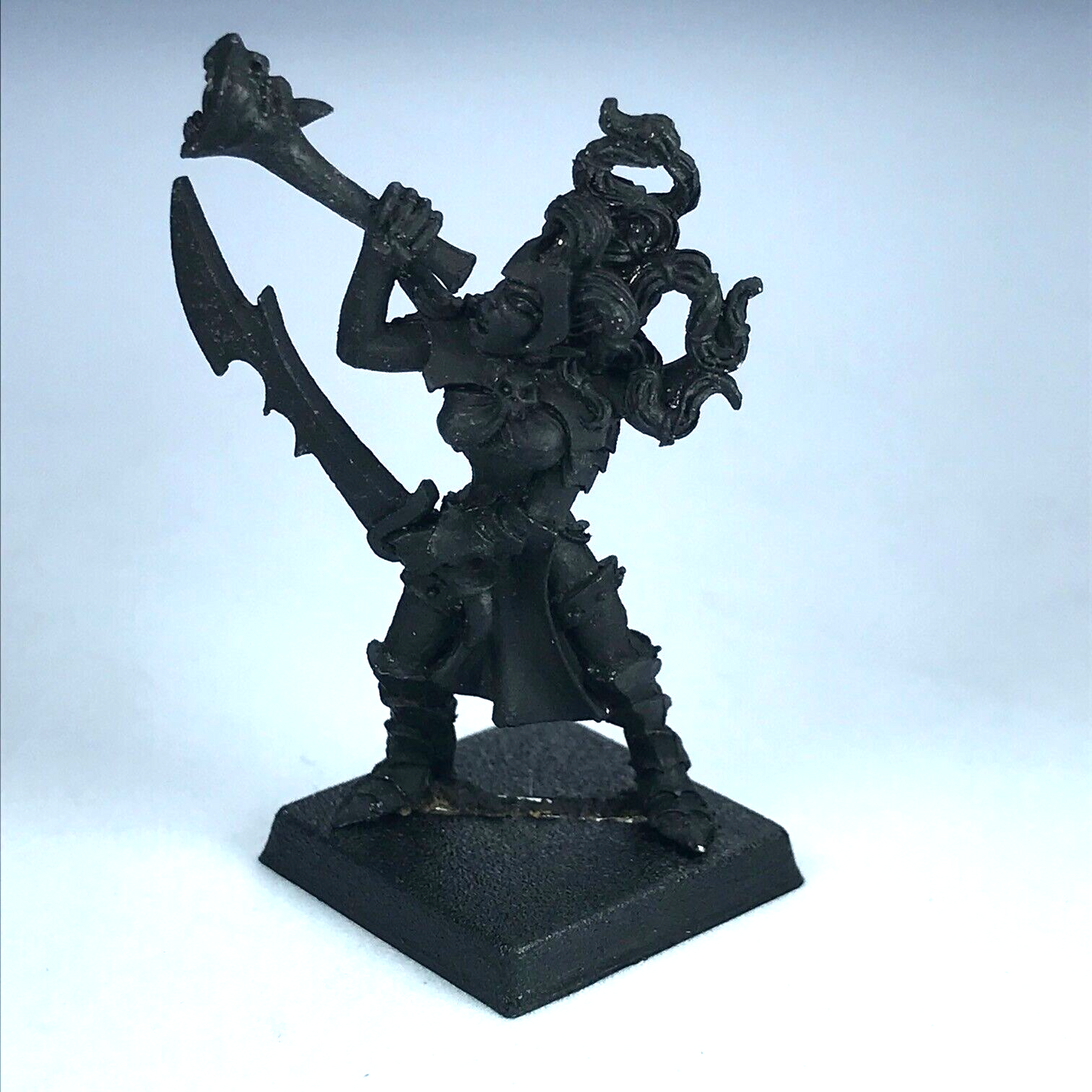 Classic Metal Dark Elves Elf Witch Elf Musician Command Warhammer Fantasy X13056