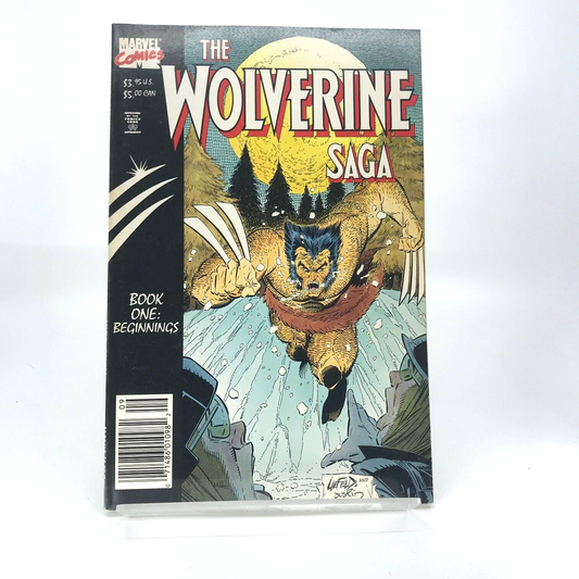 Marvel Wolverine Saga Book One - Original Vintage Comic - Marvel Comics D149