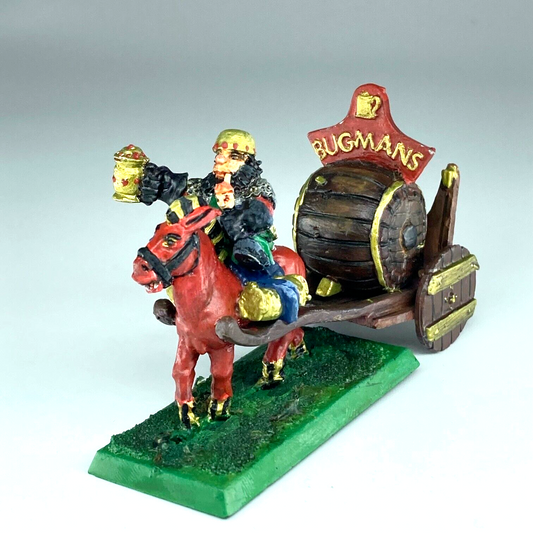 Josef Bugmans Ale Cart - Dwarfs - Warhammer Fantasy Citadel Classic Metal C5233