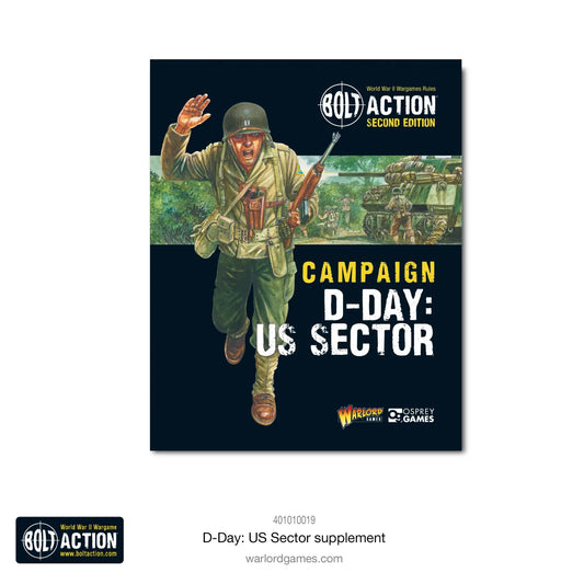 Campaign D-Day: US Sector - Brand New - Warlord Games Bolt Action
