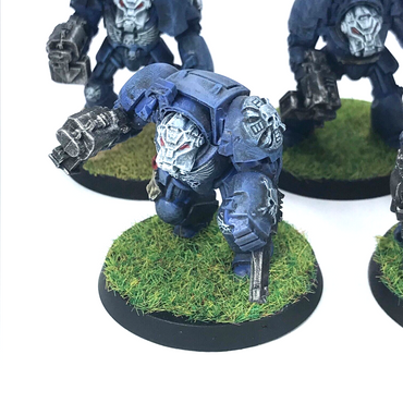 Classic Space Marine Terminator Squad - Painted - Warhammer 40K C1505