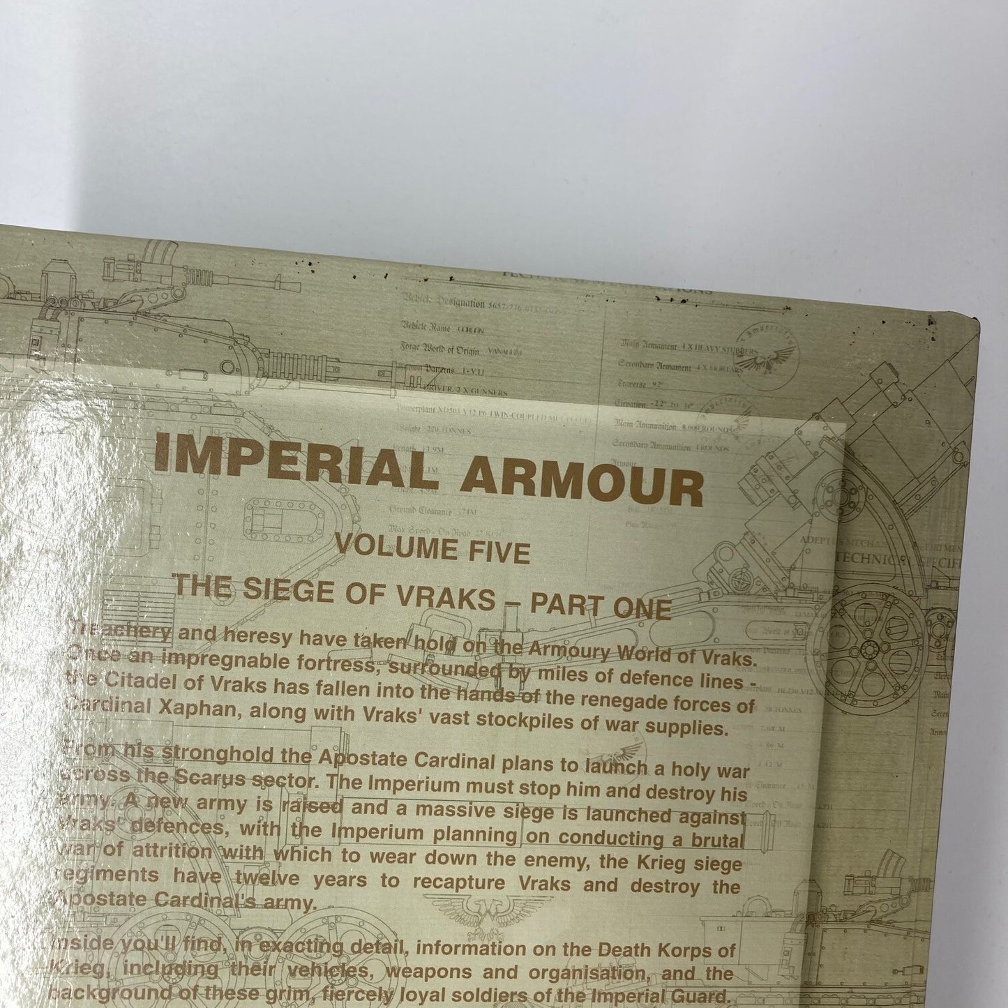 Imperial Armour Volume 5 - The Siege of Vraks - Warhammer Games Workshop M1776