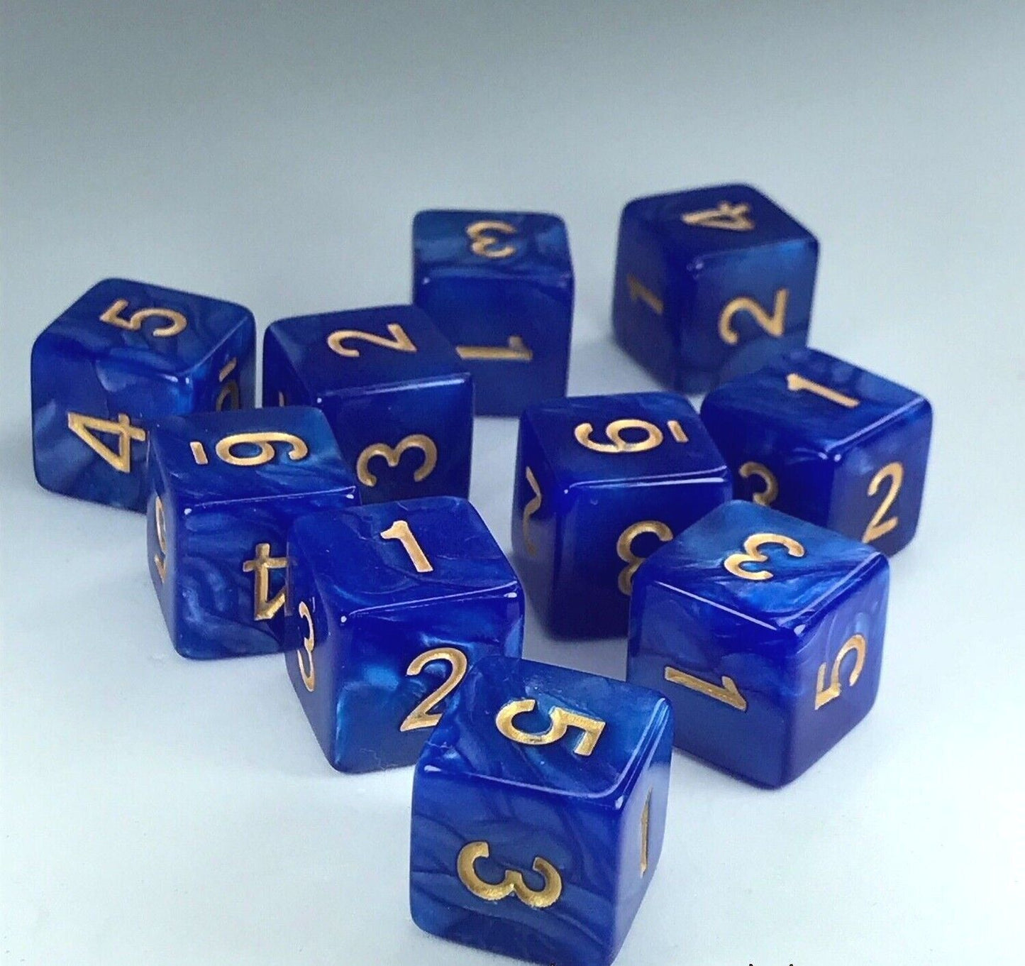 D6 New Tabletop Fantasy Dice Set - Great for Gaming / Wargaming / Hobbyist D49
