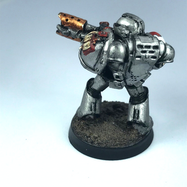 Metal Classic Grey Knight With Incinerator Space Marine - Warhammer 40K X11001