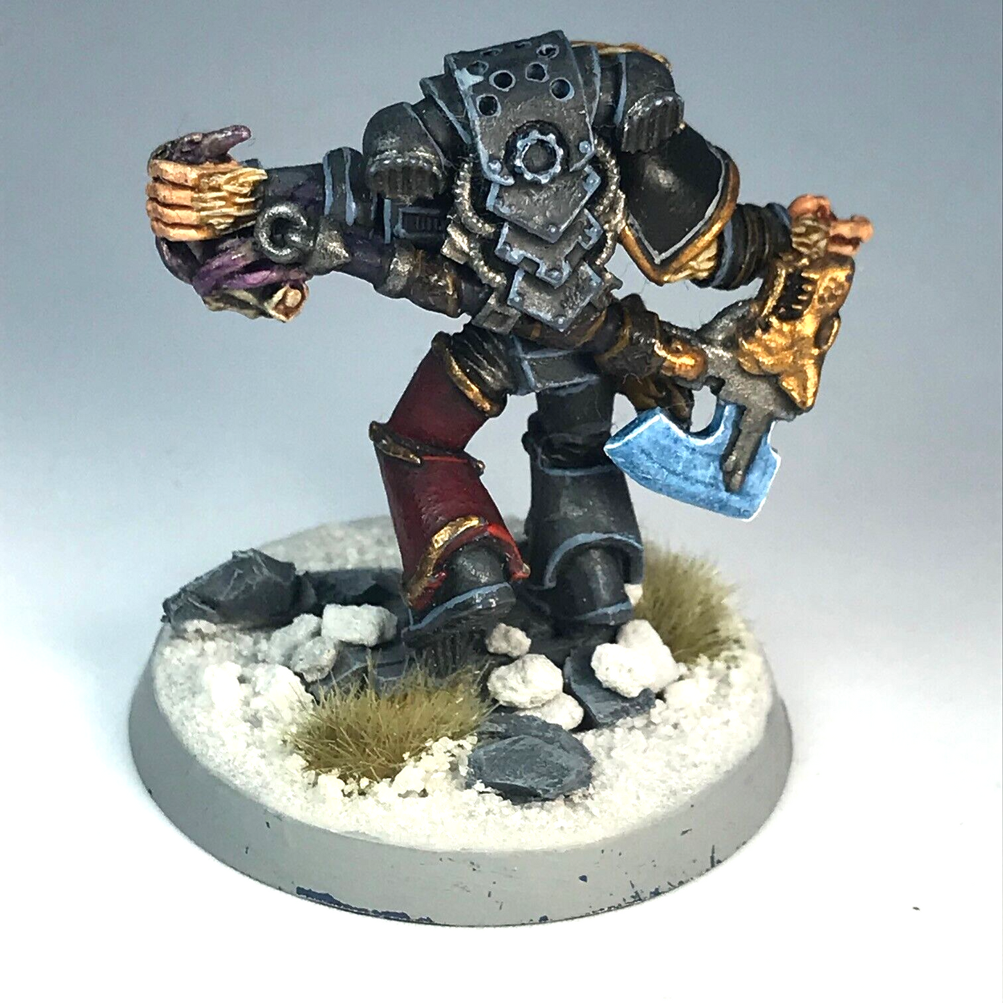 Metal Space Wolves Wulfen Space Marine - Painted - Warhammer 40K X9895