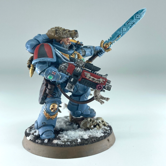Primaris Captain - Space Wolves Space Marines - Painted Warhammer 40K GW X6984