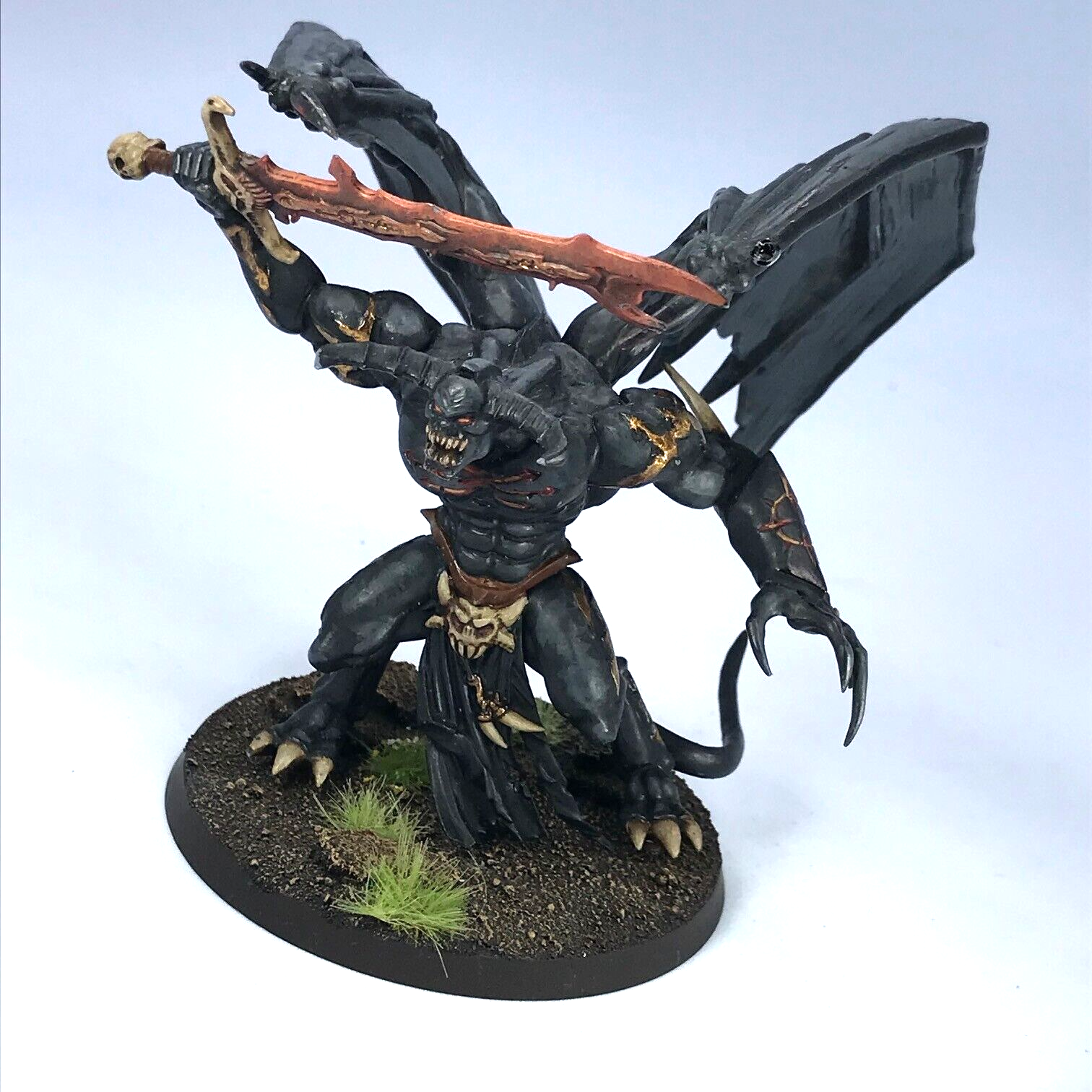 Daemon Prince Warhammer 40k / Age Of Sigmar - Miniature Nuova Games Workshop, Schiere Del Chaos