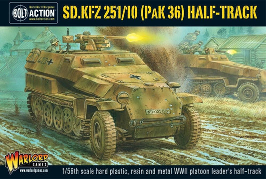 SD.KFZ 251/10 Half-Track (Pak 36) - Warlord Games Bolt Action Miniatures