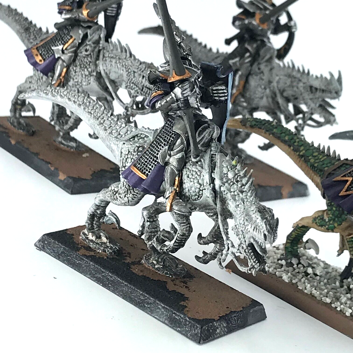 Dark Elves Cold One Knight Regiment - Warhammer Fantasy Games Workshop C4493