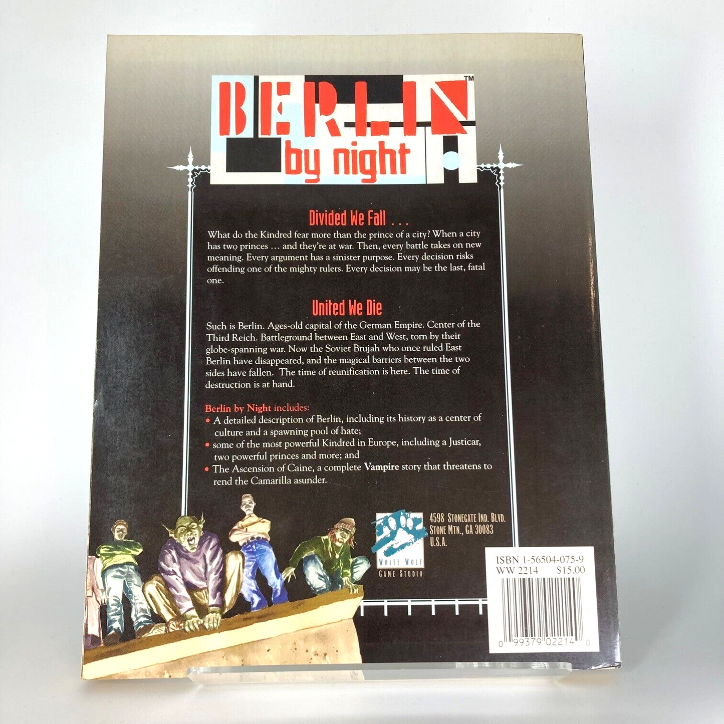 Berlin By Night - Vampire: The Masquerade Source Book - White Wolf M793