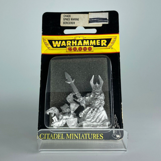 Chaos Sorcerer- Chaos Space Marines - Blister - Warhammer 40K Metal C2631