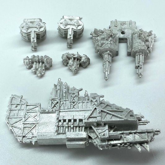 Ork Terror Ship - Battlefleet Gothic Warhammer Games Workshop Metal X9427