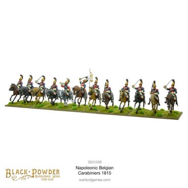 Napoleonic Belgian Carabiniers - Warlord Games Black Powder Miniatures