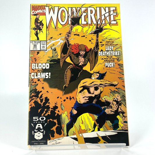 Wolverine Blood And Claws Issue 35 - Original Vintage Comic - Marvel Comics D932