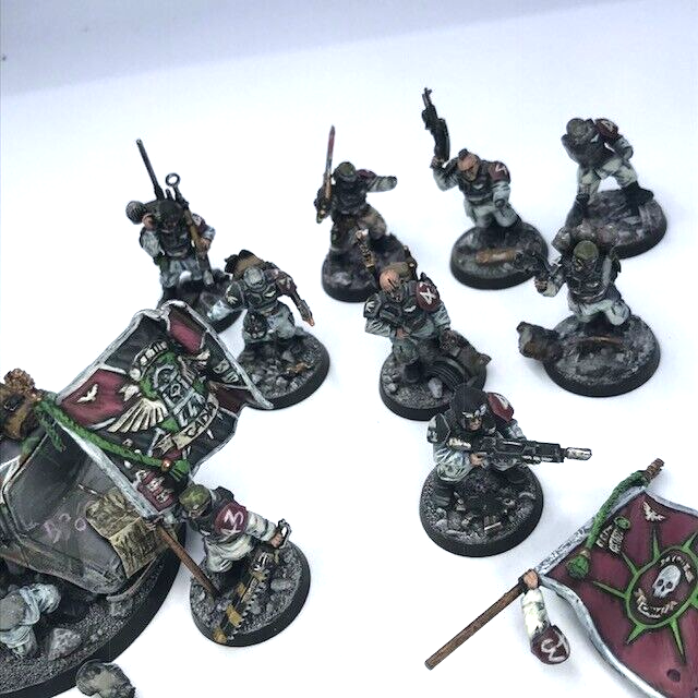 Imperial Guard Cadian Veteran Squad Parts Astra Militarum - Warhammer 40K C4797