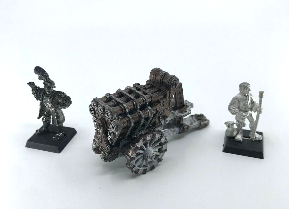 The Empire Hellblaster Volley Gun WFB Warhammer Fantasy METAL ORIGINAL The Empire Hellblaster Volley Gun WFB Warhammer Fantasy METAL ORIGINAL
