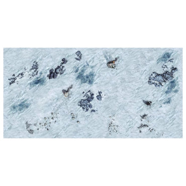 Pre-order: Rebel Outpost Gaming Mat (6' x 3' Vinyl) - Pre-Painted Terrain - Galactic Warzones - Brand New