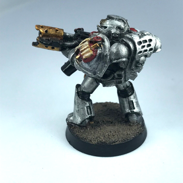 Metal Classic Grey Knight With Incinerator Space Marine - Warhammer 40K X11356