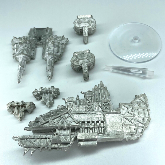 Ork Terror Ship - Battlefleet Gothic Warhammer Games Workshop Classic Metal X217