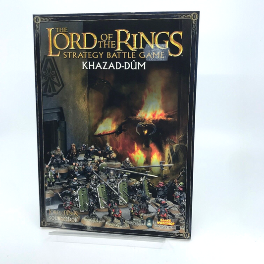 LOTR Khazad-Dum Strategy Battle Game Book - Warhammer Games Workshop M759