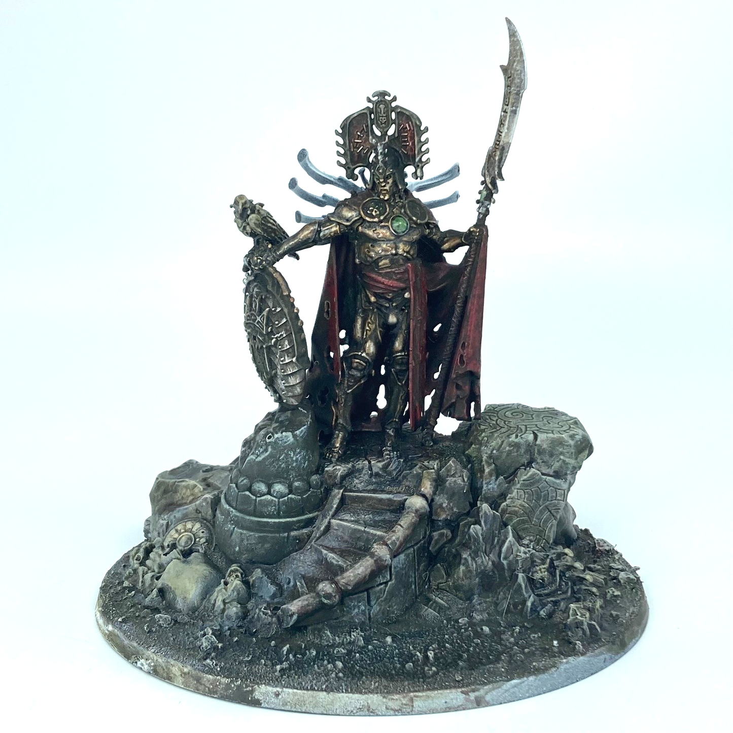 Katakros, Mortarch of the Necropolis Ossiarch Bonereapers - Age of Sigmar