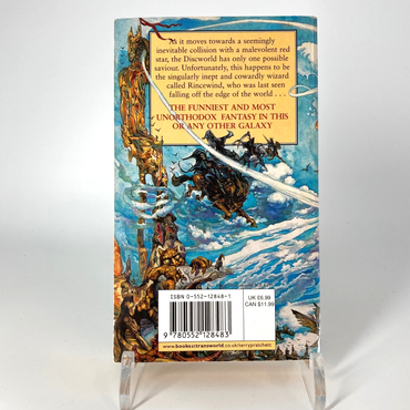 The Light Fantastic - Discworld Terry Pratchett - 1986 Corgi 2nd Printing M1778