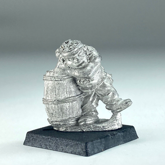 Dwarf with Barrel - Dwarven Army - Fantasy Miniatures Unbranded Metal X13971