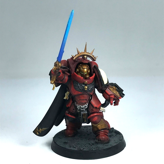 Space Marine Champion Captain - Painted - Warhammer 40K C1441