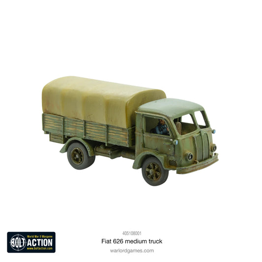 Italian Fiat 626 Medium Truck - Brand New - Warlord Games Bolt Action Miniatures