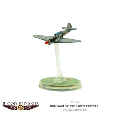 Blood Red Skies: Vladimir Pokrovski Ace Pilot - Bolt Action Warlord Games