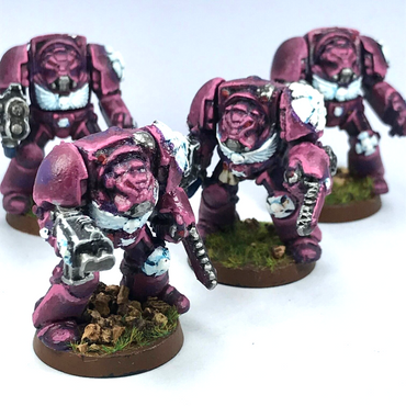Classic Space Marine Terminators - Painted - Warhammer 40K C3423