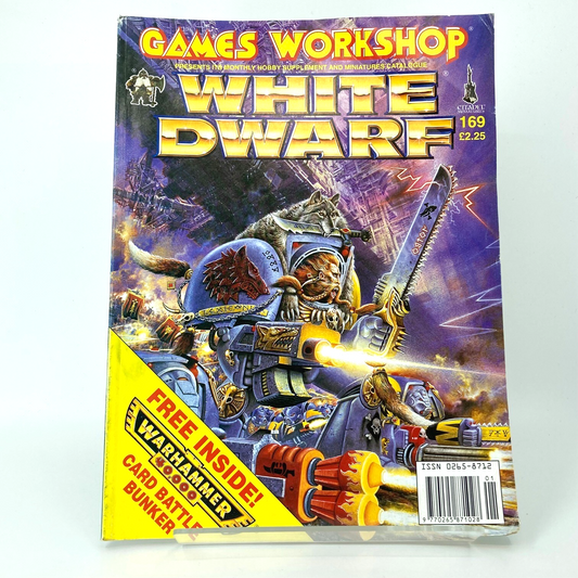 White Dwarf 169 Magazine Games Workshop Warhammer Fantasy 40,000 40K M968
