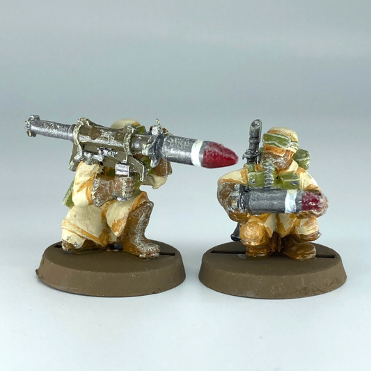 Steel Legion Missile Troopers - Imperial Guard - Warhammer 40K Metal GW X11633