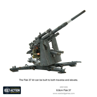 German Army 8.8cm Flak 37 - Brand New - Warlord Games Bolt Action Miniatures